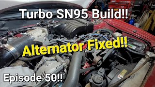 Budget GT45 Turbo Mustang  Alternator fixed We have juice [upl. by Linea361]