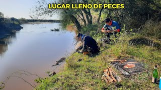 MIRA LO QUE SALIÓ Pesca en Arenas Blancas Urdinarrain Nuevo lugar de pesca [upl. by Peale862]