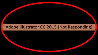 How To Fix Adobe illustrator Not Responding Error  Windows 1087 [upl. by Etteoj]