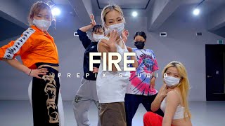 2NE1  FIRE  JJ choreography [upl. by Allissa]