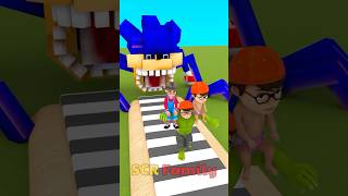 Run run run away from SHIN SONIC  Please help Nick HULK in Scary Teacher 3D shinsonic [upl. by Enilarak]