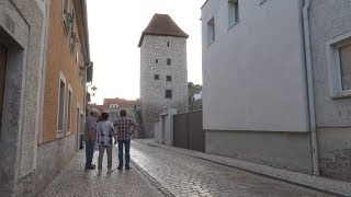 Freyburg Unstrut Stadtführung Wein Terrassen Kirche Sankt Marien Stadtmauer Sandstein [upl. by Leora]