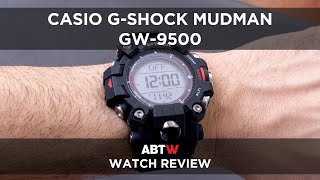 Casio GShock Mudman GW9500 Watch Review [upl. by Nisa796]