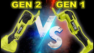 Ryobi MultiTool Gen1 VS Gen2 Review [upl. by Drhcir169]