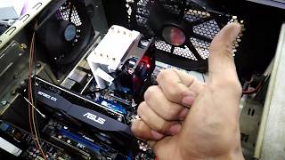 Lets upgrade Gaming Rig Cooler Master Hyper H410R ASUS GEFORCE GTX1050Ti OC 4GB [upl. by Nnylarac]