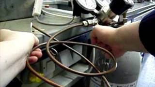 Fluorine matches and an iron wire in PE [upl. by Nawk]