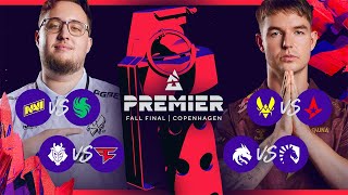 BLAST Fall Final 2024 Day 1 NAVI vs Falcons G2 vs FaZe Vitality vs Astralis Spirit vs Liquid [upl. by Shamma]