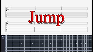 【TABS】Van Halen  Jump  Solo [upl. by Ogram]