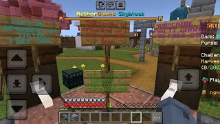 Nethergames Skyblock  𝕋𝕠𝕡𝔹𝕒𝕟𝕜𝕖𝕣 updates [upl. by Elias]