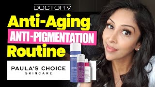 PAULAS CHOICE ANTIAGING ANTIPIGMENTATION ROUTINE [upl. by Aratas]