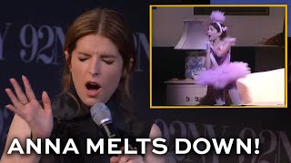 quotI hate youquot  Anna Kendrick loses it watching herself at 12 [upl. by Livingston]