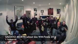 Saltatio Mortis schaut das WMFinale 2014 [upl. by Sirod]