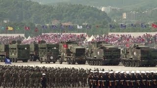 Maior parada militar da década na Coreia do Sul [upl. by Htrag807]