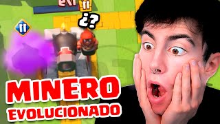 Beniju REACCIONA a la Evolución Del Minero En Clash Royale [upl. by Aslam]