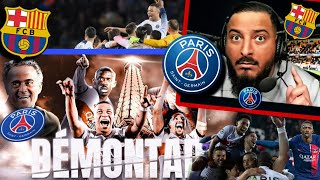 LIMMIGRÉ PARISIEN RÉAGIT AU FILM RMC SPORT BARÇAPSG 1  4 quotDÉMONTADAquot  🔴🔵🤣😁 COMPLET [upl. by Todhunter]