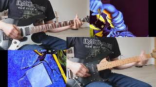 Iron Maiden  Hooks in You  Guitar cover [upl. by Corissa]