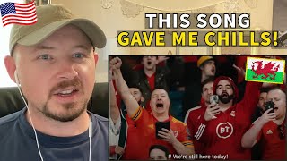 American Reacts to Yma o Hyd  Dafydd Iwan  Unofficial Welsh Anthem [upl. by Mauer]