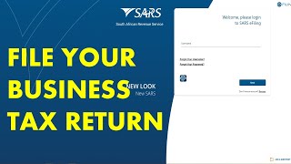 How to submit your 2023 business tax return with SARS Efiling online [upl. by Asenav]