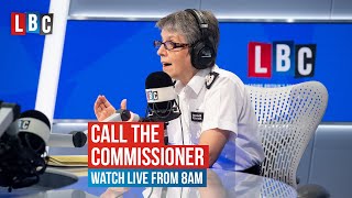 Call The Commissioner Cressida Dick answers listeners questions  Watch Live from 8AM [upl. by Dredi]