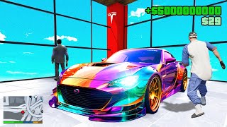 ich KLAUE ein 10000 PS AUTO in GTA 5 [upl. by Kinghorn]