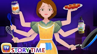 The Hardworking Mother  Good Habits Bedtime Stories amp Moral Stories for Kids  ChuChu TV [upl. by Breed681]