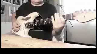 RUDE MOOD by Stevie Ray Vaughan instrumental guitar cover [upl. by Naux]