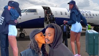 😭TAKING MY GIRLFRIEND FLYING FOR THE FIRST TIME✈️😳😭 Micky Asize Regis Mu Rwanda💔😭Asanze Undi Mugabo😭 [upl. by Yeltsew578]