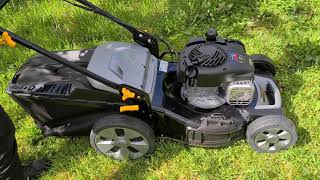 Unboxing Alpina quotAL5 46 SQquot quotCP1 484 WSQquot lawn mover [upl. by Ebert211]