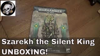 Szarekh The Silent King of the Necrons Unboxing [upl. by Harahs381]