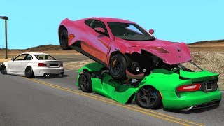 Brutal Crashes 7  BeamNG DRIVE [upl. by Daven]