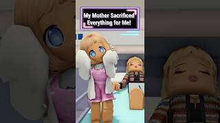 My Mother Sacrificed Her Love Career and Health For Me😳roblox shorts berry [upl. by Beverle]