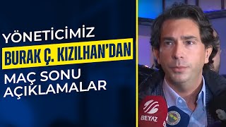 Genel Sekreterimiz Burak Çağlan Kızılhanın Çaykur Rizespor Maçı Sonrasındaki Açıklamaları [upl. by Assela]