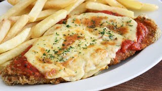 MILANESA Napolitana  Milanesa de Carne al Horno  CUKit [upl. by Jarita297]