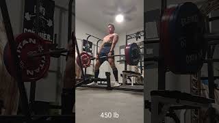 092424 Sumo Deadlift 450 lb x 3 425 lb x 3 Reps [upl. by Lawley]