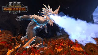 New Unit Kislev VS Khorne  Total War WARHAMMER 3  FIRESupport  4K [upl. by Tatiania]