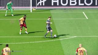 Hojlund Goal vs Aston Villa at Premier League  Football Simulation PES 21 [upl. by Nibroc154]