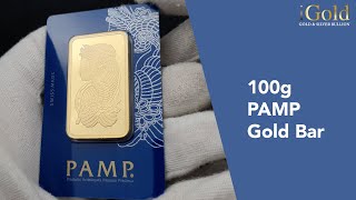 100g PAMP Gold Bar [upl. by Orland531]