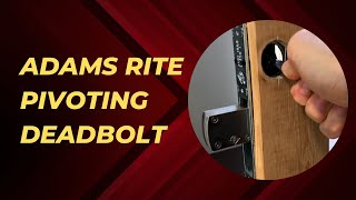 Pivoting Deadbolt Lock Manipulation [upl. by Thomasine]