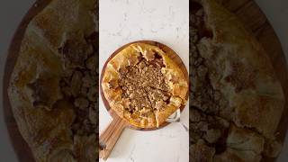 This was unreal pear crumble galette baking yummy foodie viralvideo galette [upl. by Nnayram795]