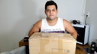 Essa caixa grande veio sem taxa se liga nesse Unboxing 📦 [upl. by Tigram]