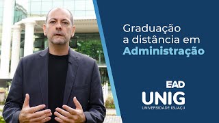 Graduação a distância em Administração  UNIG EaD [upl. by Garibold]