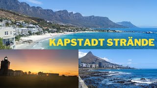 Kapstadt Südafrika  Teil 1 Strände  Sea Point  Camps Bay  Clifton  Hout Bay Sehenswürdigkeiten [upl. by Scurlock]