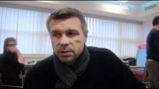 Bogdan Wenta i Mariusz Jurasik przed meczem Vive Targi Kielce  Fuechse Berlin [upl. by Etnuad]