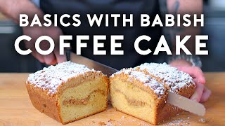 Coffee Cake  Basics with Babish [upl. by Jordan]