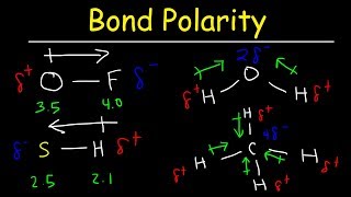 Bond Polarity Electronegativity and Dipole Moment  Chemistry Practice Problems [upl. by Farkas280]