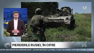 Tot mai mulți militari ruși mor în război [upl. by Imit]