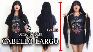 ¿COMO HACER CRECER EL CABELLO MAS RAPIDO 💀 mis secretos FACILES Y BARATOS  Natii Lovato Quiinn [upl. by Downs72]