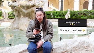 lets catch up perché non pubblico più vlog Sub [upl. by Jerz696]