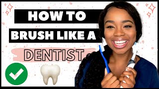 HOW TO BRUSH YOUR TEETH CORRECTLY  Manual vs Electric StepByStep Tutorial [upl. by Shenan]