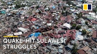 Indonesia earthquake 2018 The country struggles with aftermath of Sulawesi earthquake and tsunami [upl. by Adiene]